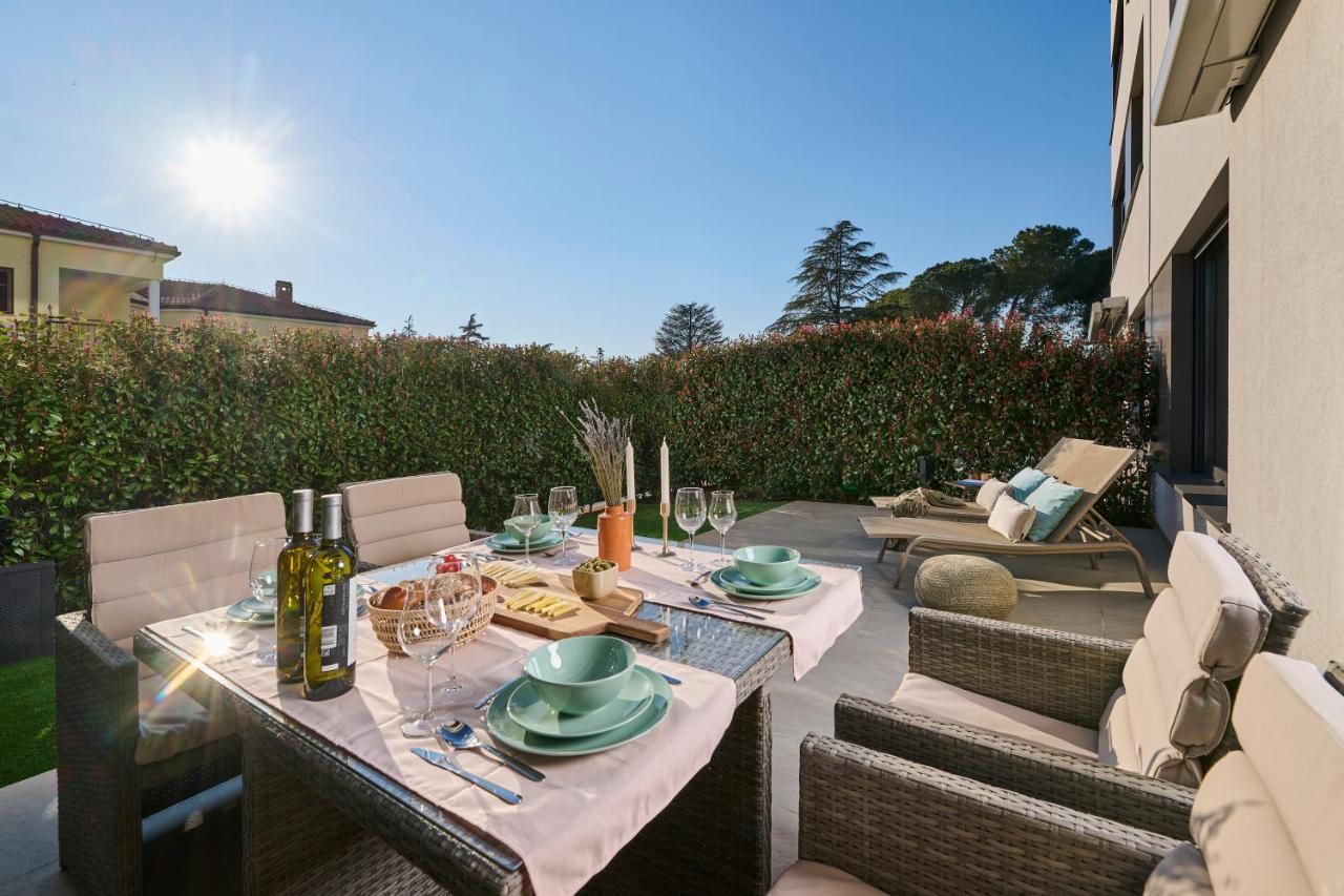 Spada Brand New Apartment With Garden 3 Min From Beach! Porec Ngoại thất bức ảnh